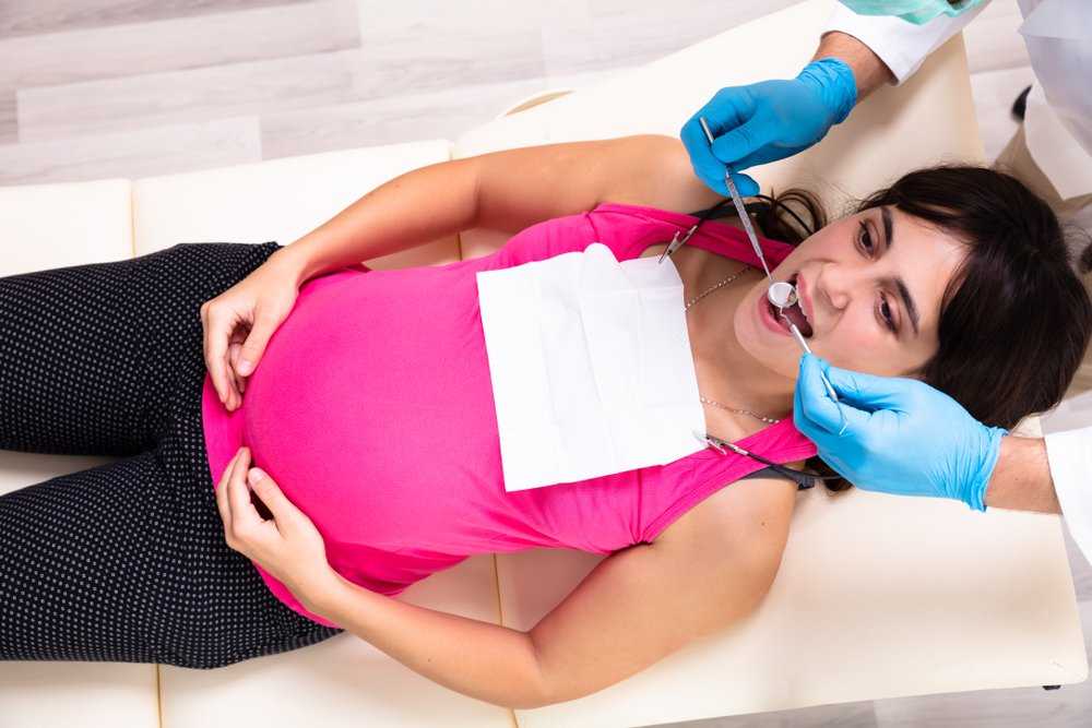 Лечение десен у беременных
