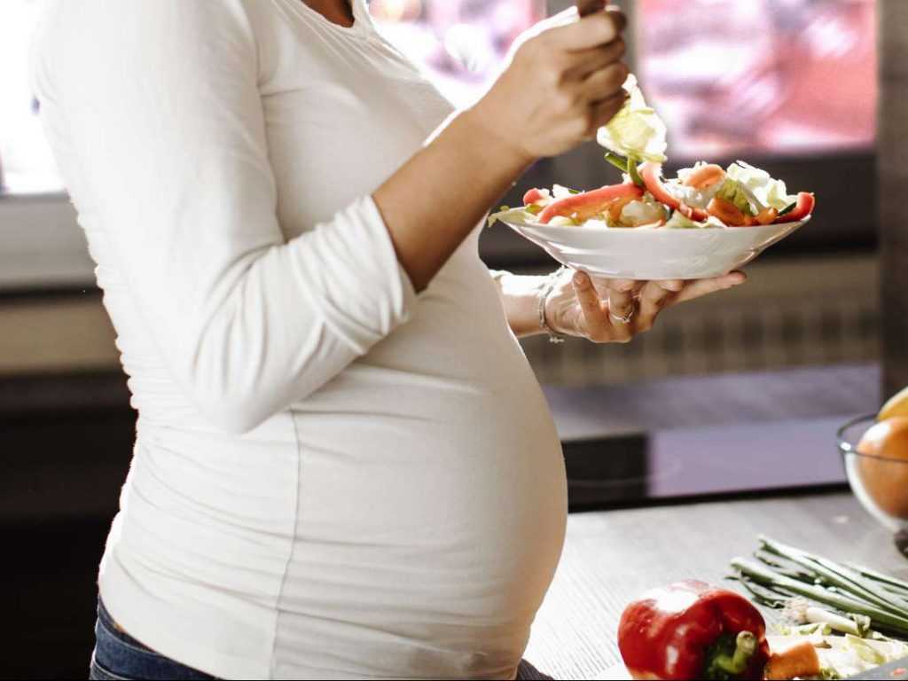 Как не набрать вес во время беременности