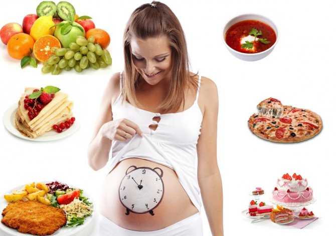 Как не поправиться во время беременности - правила питания с примерным меню и физические нагрузки
