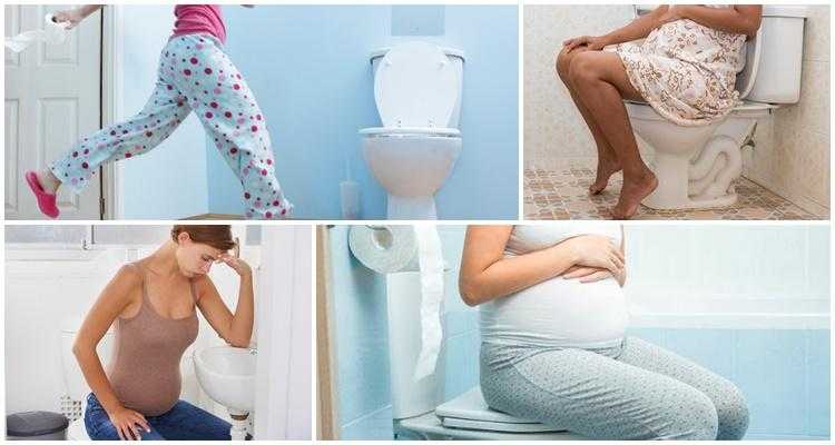 Можно ли тужиться в туалете во время беременности?