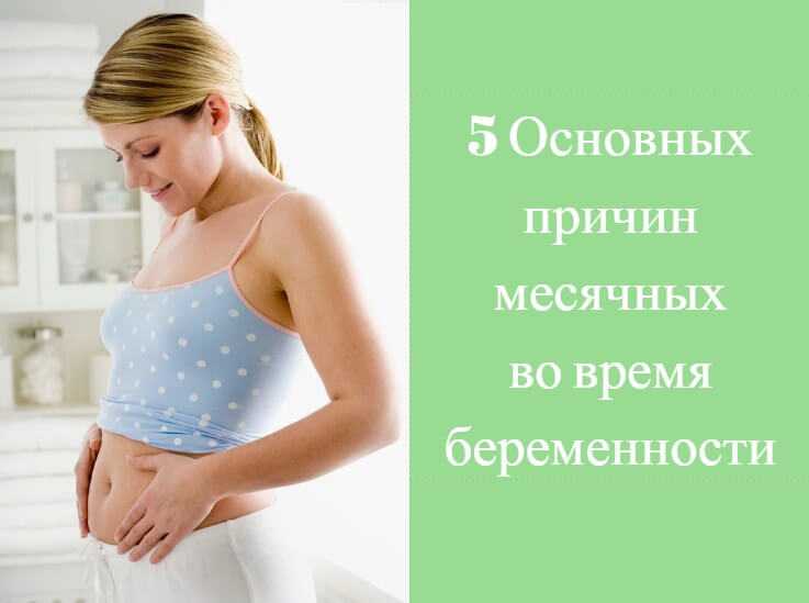 Месячные во время беременности на ранних сроках - какие они, признаки