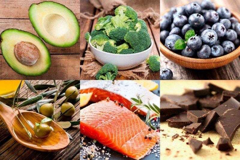 Продукты, полезные для мозга и сосудов