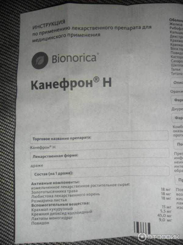 Канефрон h в ульяновске - инструкция по применению, описание, отзывы пациентов и врачей, аналоги